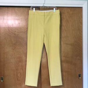 LOFT Dress Pants SZ 8 TALL in yellow